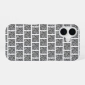 Coque iPhone 16 Personnalisez votre coque iphone d'analyse de code (Verso Horizontal)