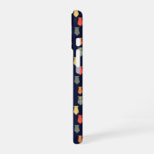 Coque iPhone 16 Petit Motif Cravate coloré (Côté gauche)