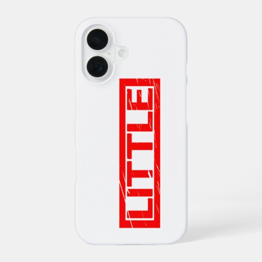 Coque iPhone 16 Petit timbre (Verso)