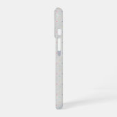 Coque iPhone 16 Petits points pastel en épingle (Côté gauche)
