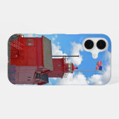 Coque iPhone 16 Phare "Big Red" du Michigan (Verso Horizontal)