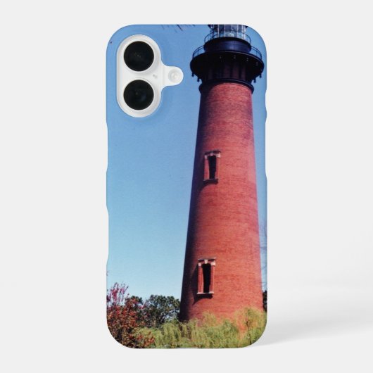 Coque iPhone 16 Phare de Currituck (Verso)