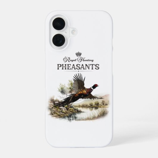 Coque iPhone 16 Pheasant (Verso)