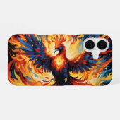 COQUE iPhone 16 PHÉNIX MYTHIQUE DE FEU (Verso Horizontal)