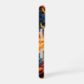 COQUE iPhone 16 PHÉNIX MYTHIQUE DE FEU (Côté droit)