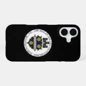 Coque iPhone 16 Phoque de Pittsburgh (Verso Horizontal)