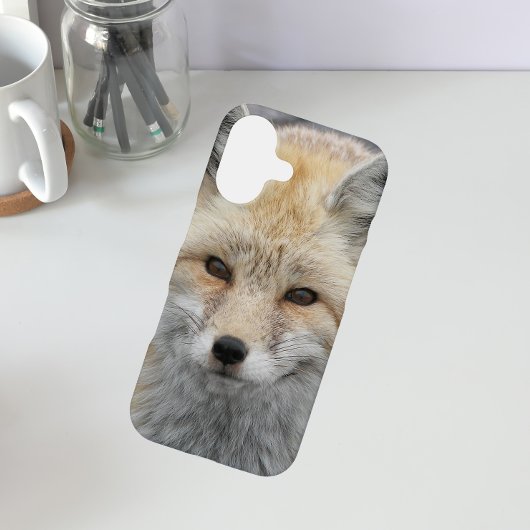 Coque iPhone 16 Photo de la faune de Red Fox