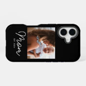 Coque iPhone 16 Photo de script établi pour maman noire (Verso Horizontal)
