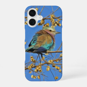 Coque iPhone 16 Photo d'oiseau dans l'arbre