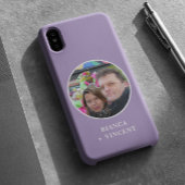 Coque iPhone 16 Photo Violet