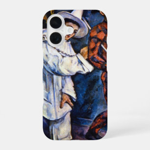 Coque iPhone 16 Pierrot et Harlequin, Mardi Gras de Paul Cezanne