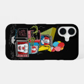 Coque iPhone 16 Pile de télévisions Pennywise classique - Vous flo (Verso Horizontal)