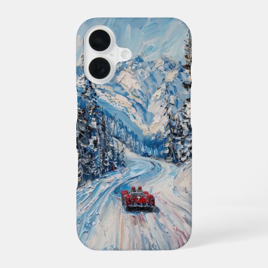 Coque iPhone 16 Pilote d'hiver (Verso)