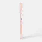 Coque iPhone 16 Pinceau pastel abstrait (Côté gauche)