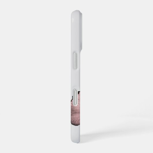 Coque iPhone 16 Pink Butterfly Minimalist Phone Case (Côté droit)