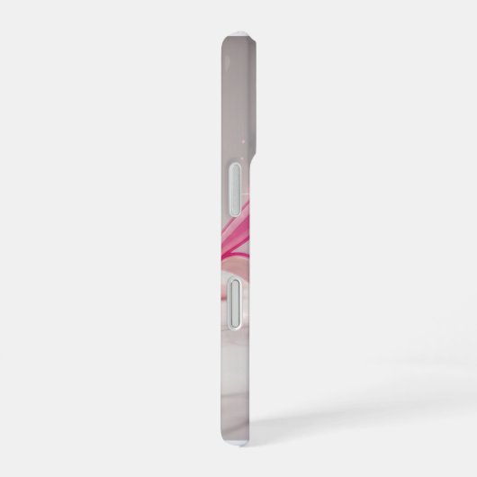 Coque iPhone 16 Pink Evil Eye Amulet on Marble Surface (Côté droit)