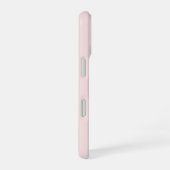 Coque iPhone 16 Pink Modern Business Logo & QR Code Promotional (Côté droit)