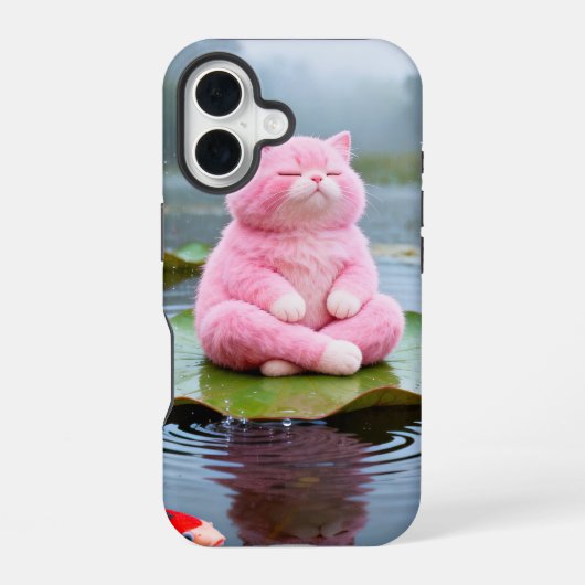 Coque iPhone 16 Pink Serenity 001 (Verso)