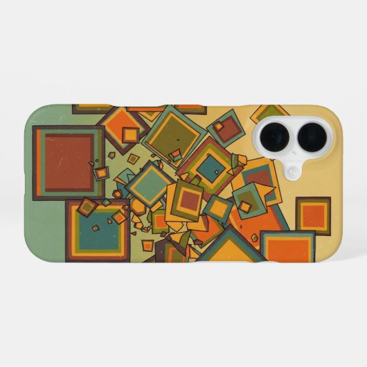 Coque iPhone 16 Pixel Block Collision (Verso Horizontal)