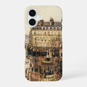 Coque iPhone 16 Place du Théâtre Français, Paris Pluie par Pissarr