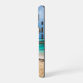 Coque iPhone 16 Plage Anse des Rochers (Côté gauche)