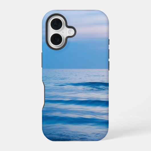 Coque iPhone 16 Plage ciel mer bleu  (Verso)
