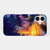 Coque iPhone 16 Plage Tropicale Fantastique 7 (Verso Horizontal)