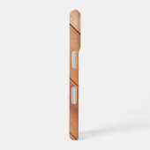 Coque iPhone 16 Planches de bois Rustique (Côté droit)