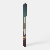 Coque iPhone 16 Planète Anneaux Vintage (Côté droit)