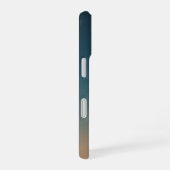 Coque iPhone 16 Planète Rétro Vue du Haut avec Réflexion (Côté droit)
