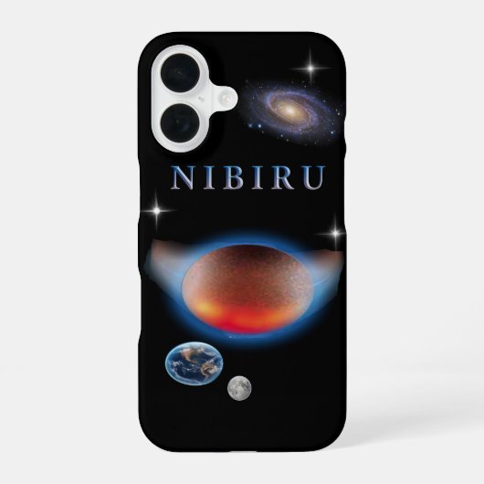 Coque iPhone 16 Planète X Nibiru (Verso)