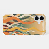 Coque iPhone 16 Plantes Marines Rétro (Verso Horizontal)