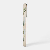 Coque iPhone 16 Plantes pointillés (Côté droit)