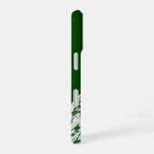 Coque iPhone 16 Plaque écossaise verte (Côté droit)