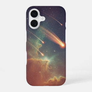 Coque iPhone 16 Pluie d'étoiles vintage (Pluie d'étoiles anciennes
