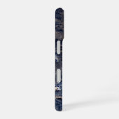 Coque iPhone 16 Plumbago bleu (Côté droit)