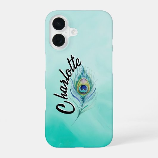 Coque iPhone 16 Plume (Verso)