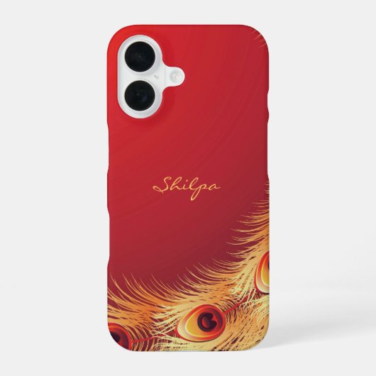 Coque iPhone 16 Plumes de paquetage (Verso)