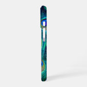 Coque iPhone 16 Plumes de Peacocks (Côté gauche)