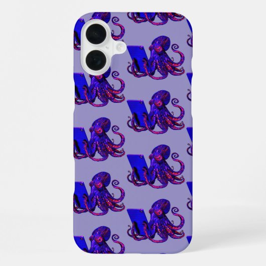 Coque iPhone 16 Plus Addiction à l'Inkternet (Verso)