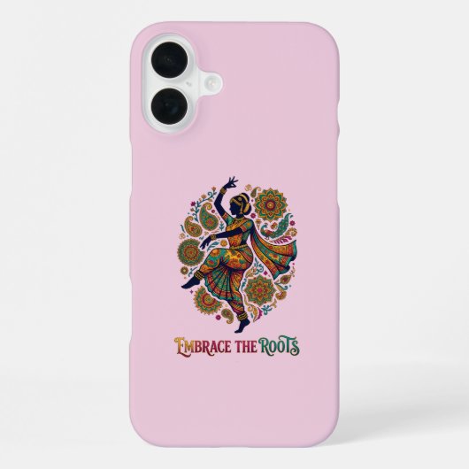 Coque iPhone 16 Plus Adopter la danse Roots (Verso)