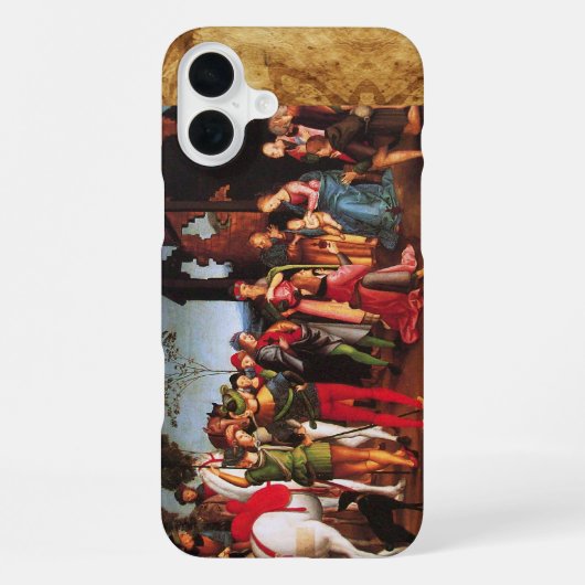 COQUE iPhone 16 PLUS ADORATION DES MAGI (Verso)