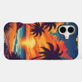 COQUE iPhone 16 PLUS AFFICHE DE DESIGN SUNSHINE (Verso Horizontal)