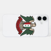 Coque iPhone 16 Plus Aigle de Syrie Classique Libre (Verso Horizontal)