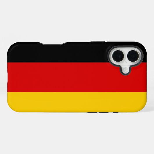 Coque iPhone 16 Plus Allemagne (Verso Horizontal)