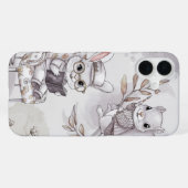 Coque iPhone 16 Plus Amis de la forêt à l'étude (Verso Horizontal)