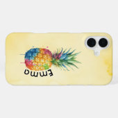 Coque iPhone 16 Plus Ananas (Verso Horizontal)