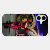 Coque iPhone 16 Plus ANDROID BALLET, Science-fiction (Verso Horizontal)