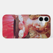 COQUE iPhone 16 PLUS ANGE AVEC ROSES (Verso Horizontal)