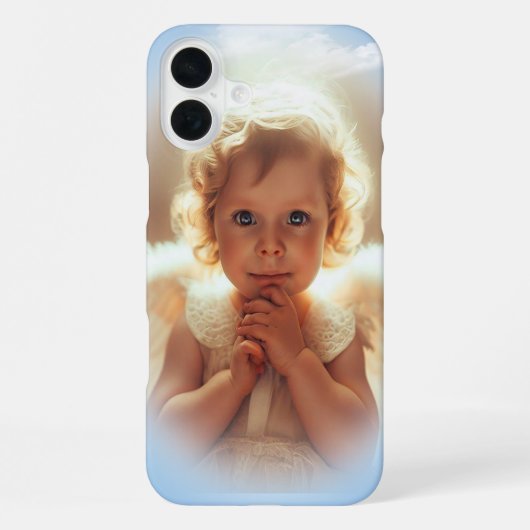 Coque iPhone 16 Plus Anges bébés (Verso)